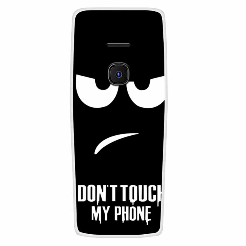 For Nokia 8210 4G Case Soft Silicone Owl Wolf Fashion Back Covers for Nokia 6300 4G Cases Lovely Painted Marble Protection Bags