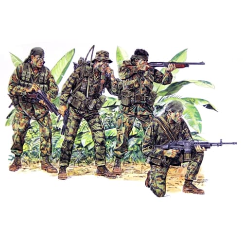 

Dragon 1/35 Война во Вьетнаме Спецназ ВМС США Модель из пластика DR3302