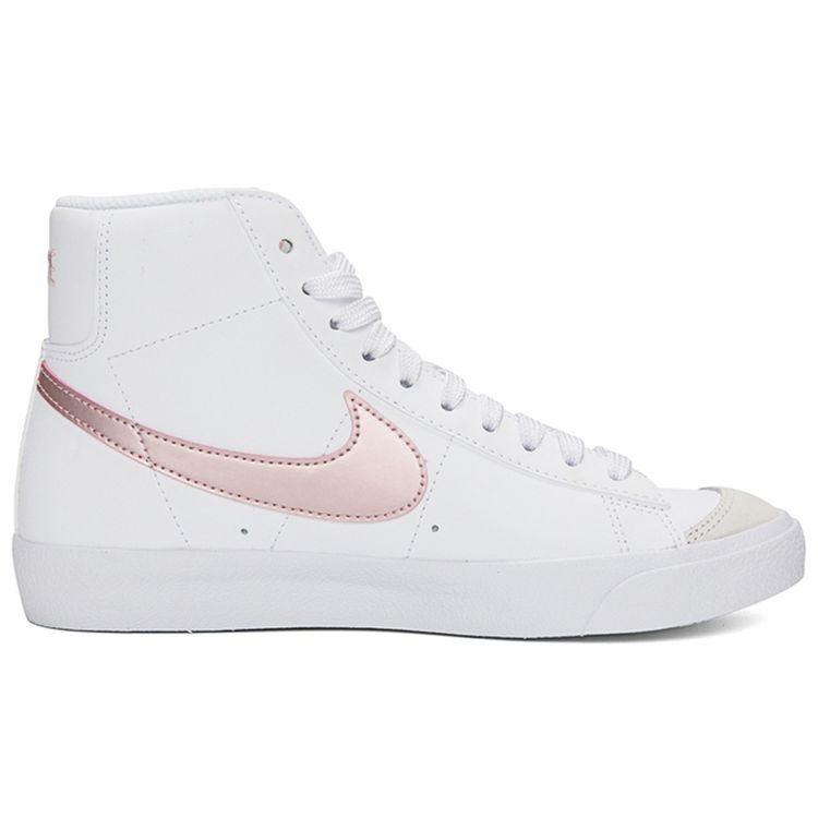 Nike Blazer Mid 77 GS White Pink Glaze Kids Sneakers DA4086-105