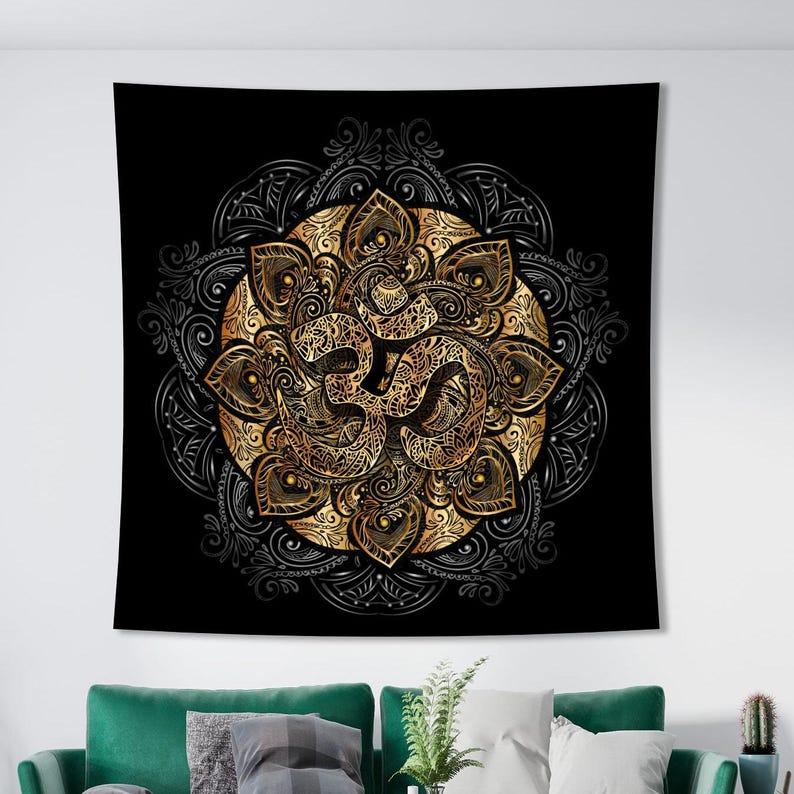 Yoga tapestry 75x100 чёрный