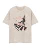 STANDARDERROR 87-Stan320 Skateboard Boy Crack Pigment Short Sleeve T-Shirt (3 Colors)