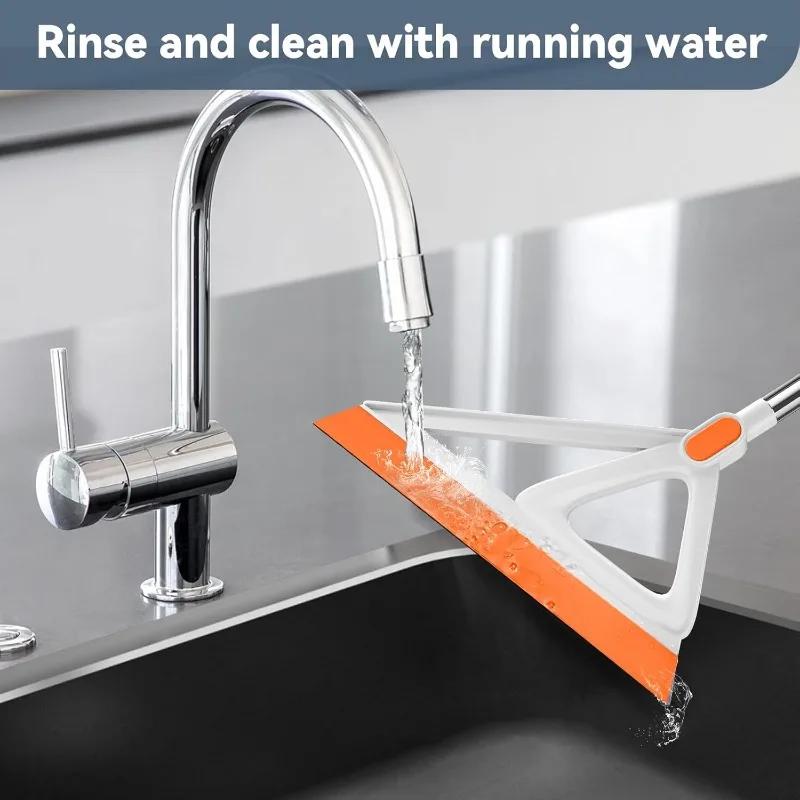 Multifunction Magic Broom, Squeegee Broom for Floor, Magic Broom Sweeper for Living Room, Kitchen, Bathroom-Easy Dry The Glass