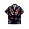Cartoon Animal Graphic Men's Funny Shirt 3D Print Quick Dry Short-sleeved Tops Casual Men Clothes Summer Street Fashion Shirts