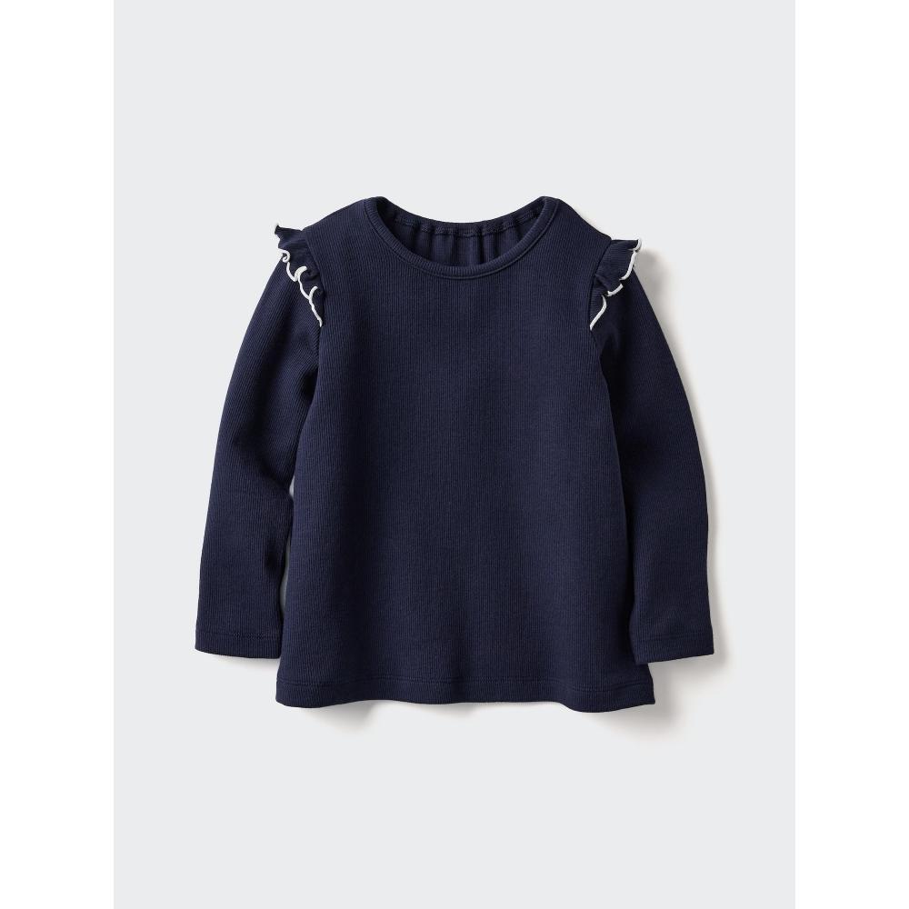 Uniqlo BT Crew Neck T  Long Sleeve  Frill