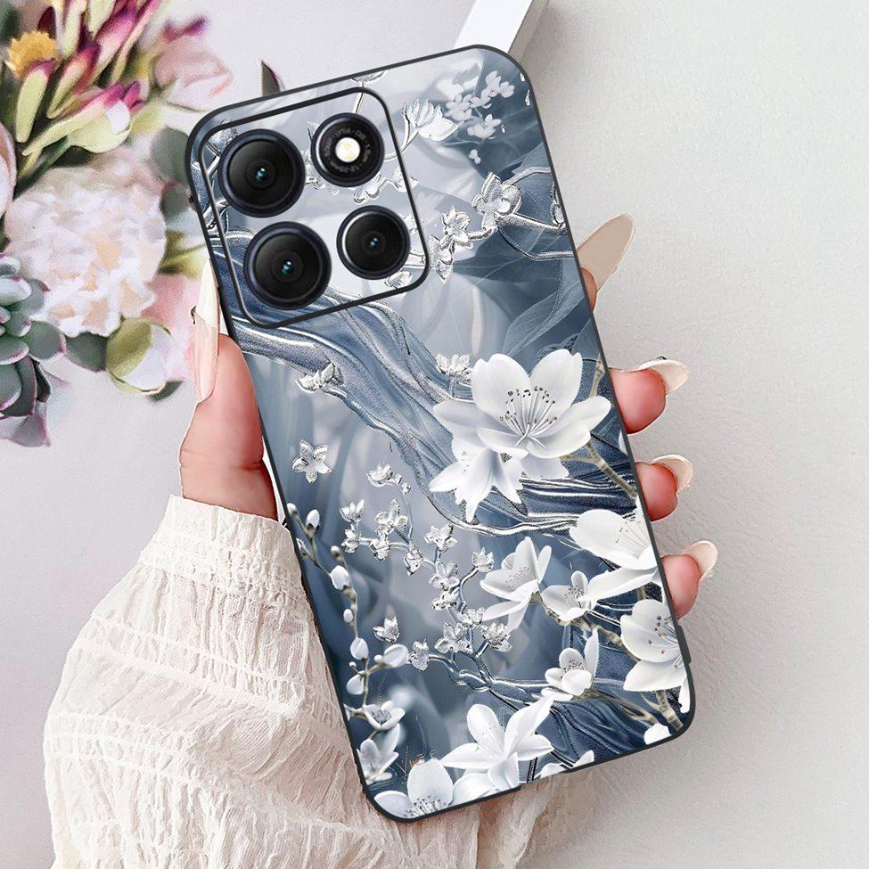 For Moto G86 Power Case Silicone Luxury Fashion Butterfly Love Cute Cool Painted Back Cover For Motorola G86 Power Phone Case