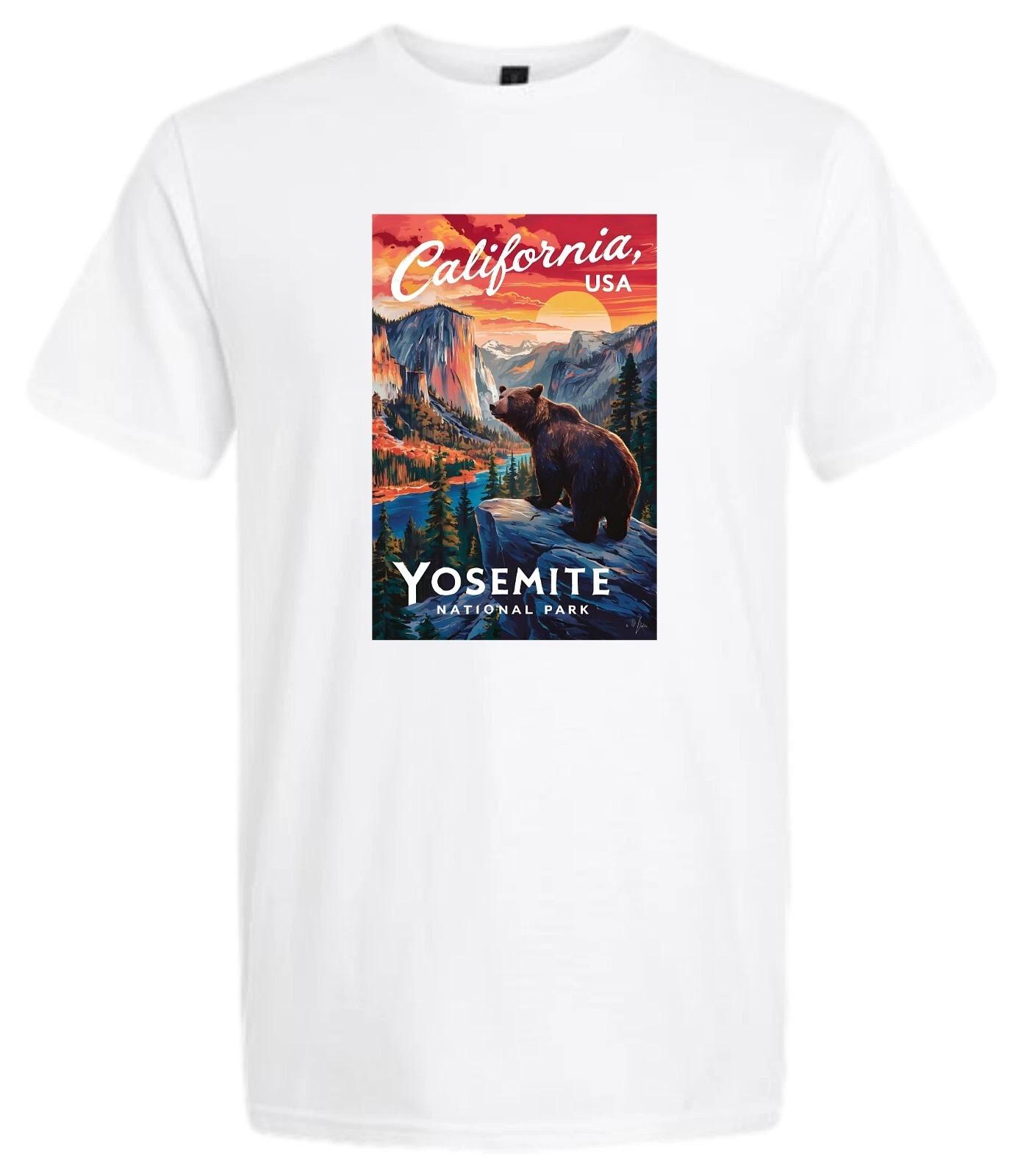 California USA Yosemite National Park T-Shirt M