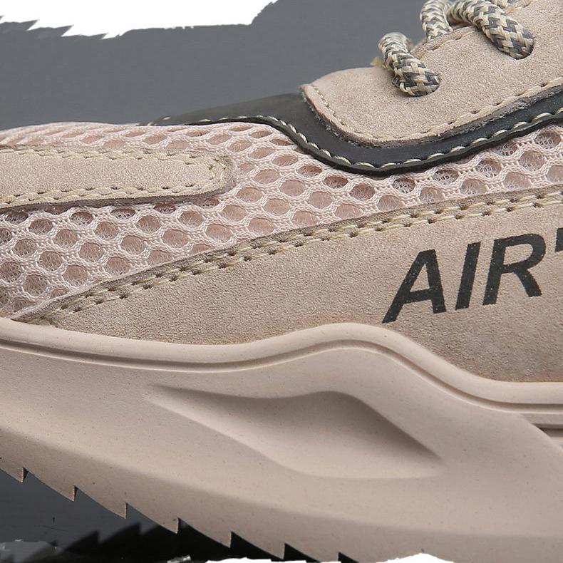 Летняя сетчатая обувь. Мужские кроссовки большого размера. Одинарные туфли. Повседневная — фото 8