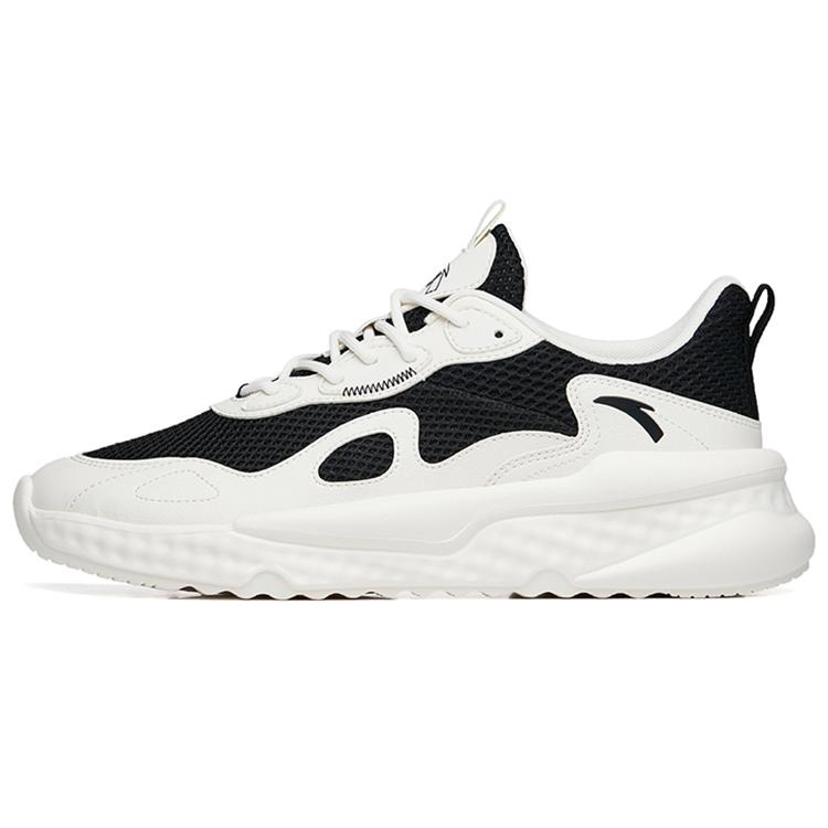 

Anta Life Collection Mesh Low top Sports Casual Shoes Men s White Black 112238869S-2 43