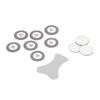 10 Stück Ultraschall-Nebelmaschine Keramikscheibe 20 mm Zerstäuber Zubehörset Kit für Luftbefeuchter