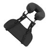 Beauty Bed Headrest Cradle U Shape Adjustable Folding Massage Table Face Cradle Pillow for Beauty Salon Black