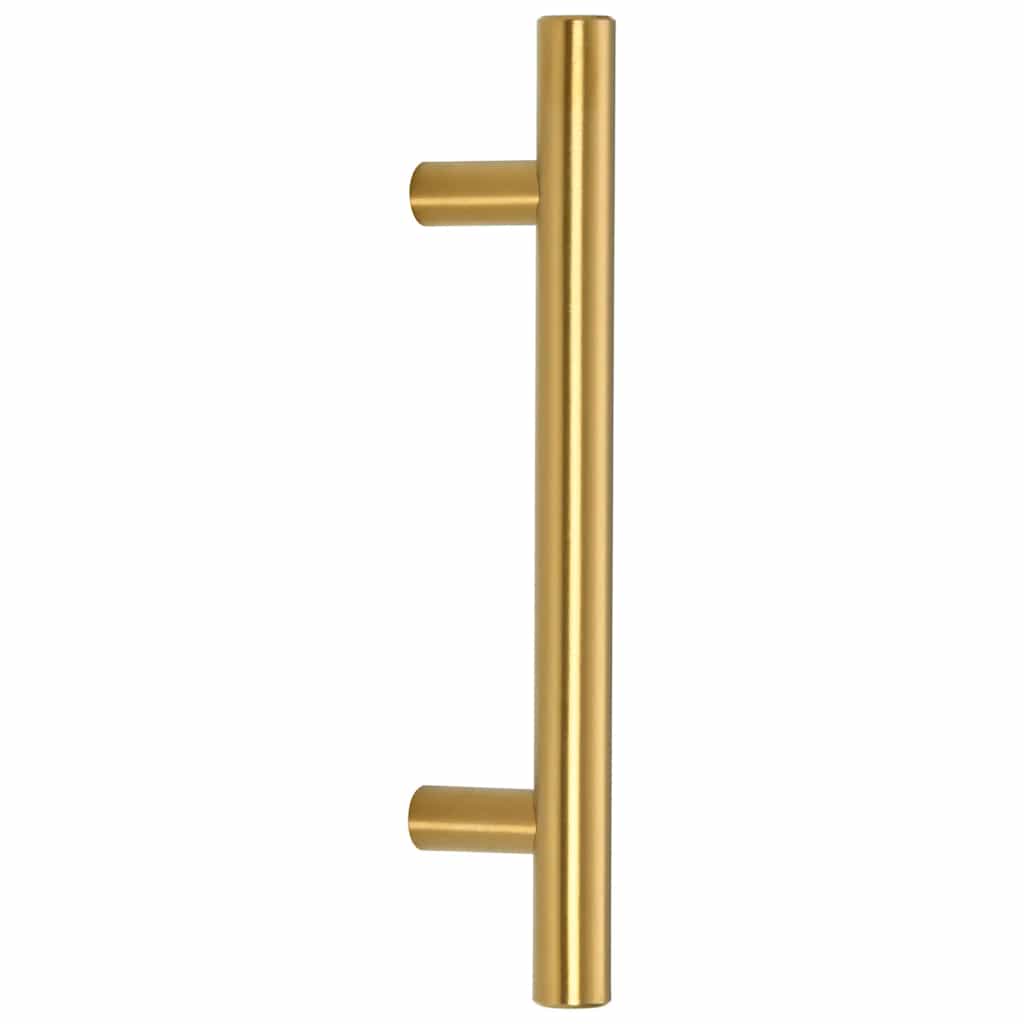 Furniture Handles 10 Pcs Golden 96 Mm Stainless Steel