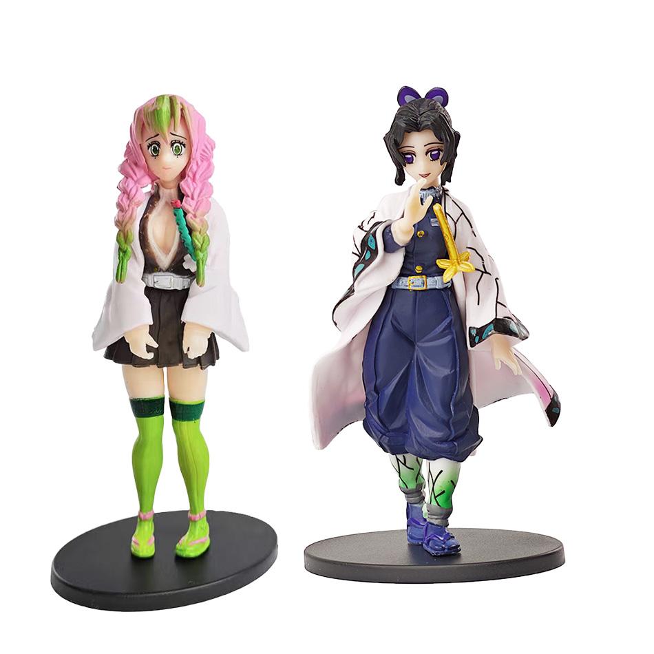 Anime Demon Slayer Figurka Kamado Tanjirou Nezuko Figurki Akcji Model Zabawki Figurka Zenitsu Inosuke Kimetsu No Yaiba Figura