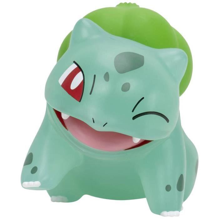 Figurine à collectionner - jazwares - bisasam - 7,5 cm - transparent - pokémon