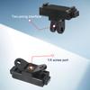 Geeignet für Dji Action 6 Magnetischer Montageadapter Kamerastativ Basis Faltbarer Montagefester Ständer Schnellverschluss