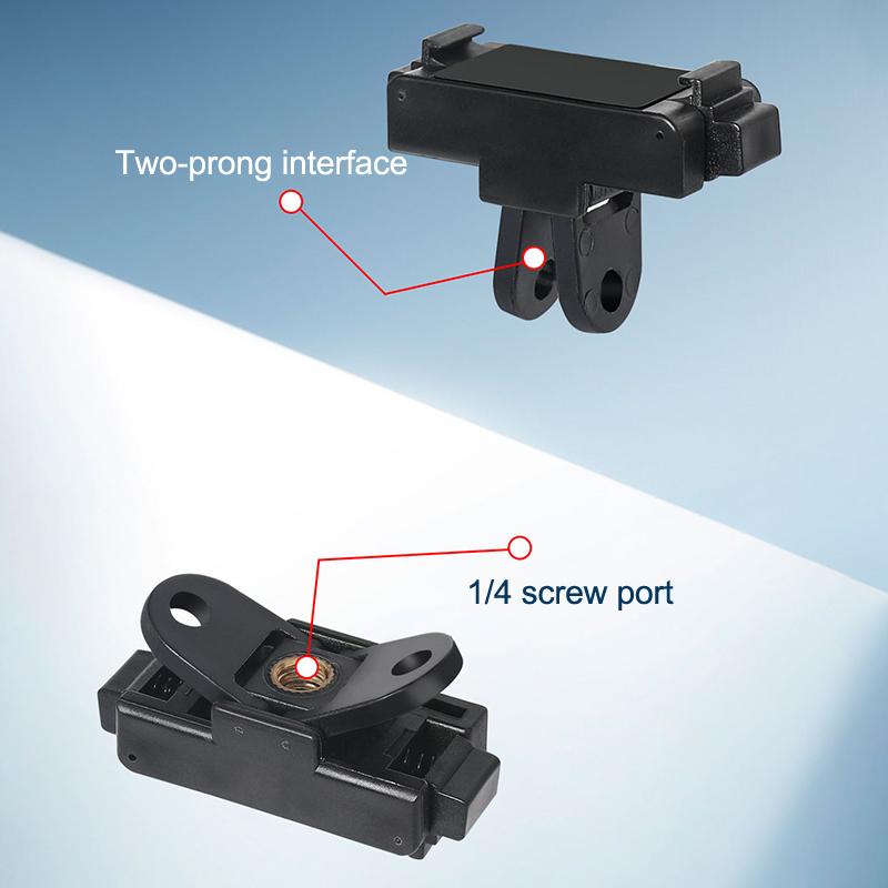 Geeignet für Dji Action 6 Magnetischer Montageadapter Kamerastativ Basis Faltbarer Montagefester Ständer Schnellverschluss