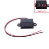 Dc 3.0V-30.0V Digital Car Voltmeter Automotive Voltage Meter Waterproof 12V Led Display Voltage Monitor Tester Motorcycle Car