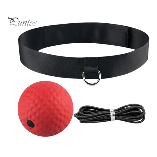 Reaction Training Ball Boxing Reflexes with Headband Speed Accuracy Focus Hand Eye Coordination Stress Relief Punching Equipment Release