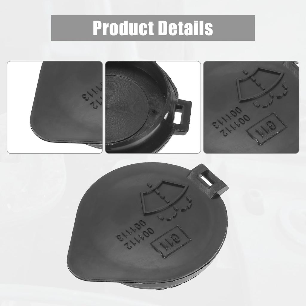 uxcell Windshield Washer Wiper Fluid Reservoir Tank Lid Cap Cover # 85316-48060 Toyota Compatible Highlander 2001-2013 Lexus GS350 2015-2020 2PCS