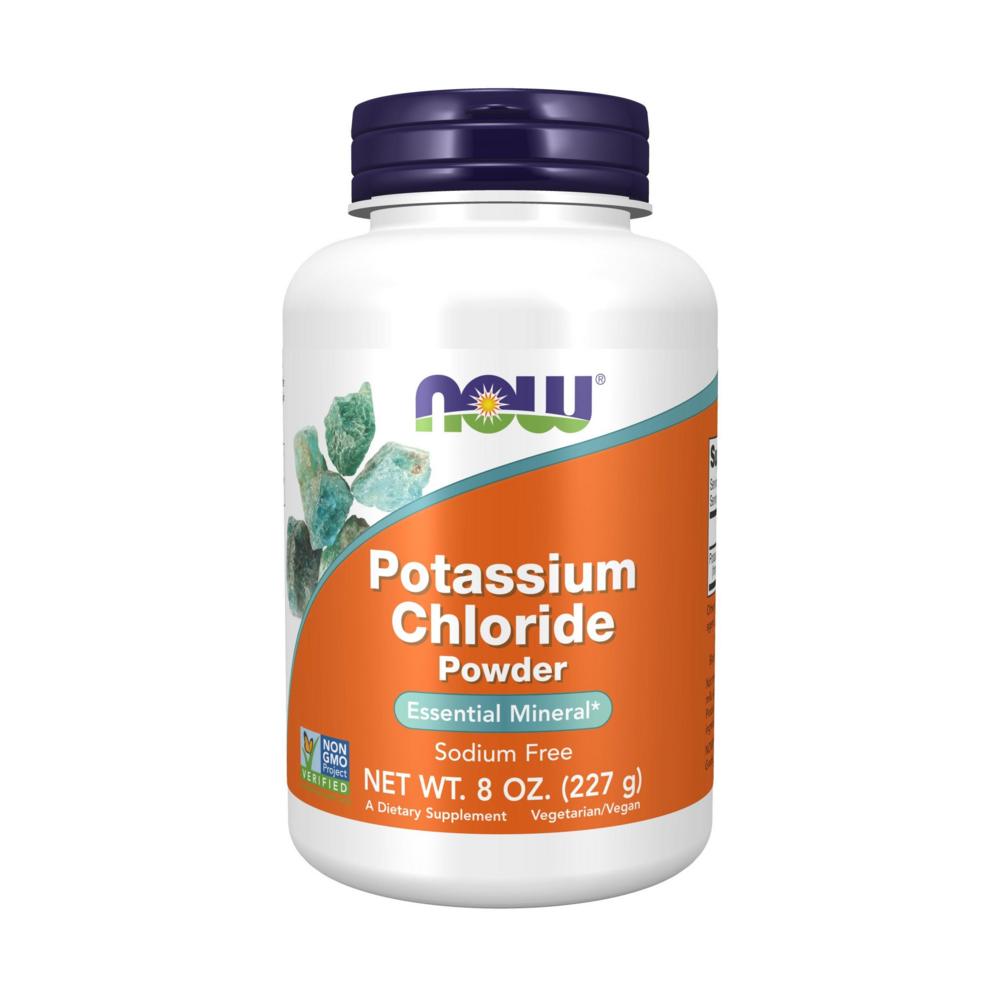 Now Foods Potassium Chloride Powder Vegan Gluten Free 227g 1 Pcs