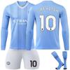 2324 Manchester City Long Sleeved Home 1