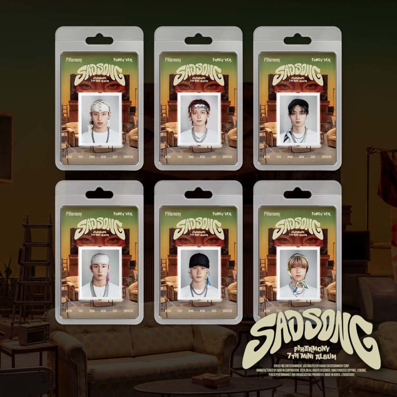 P1Harmony - 7th Mini Album: SAD SONG [FANCY Ver.] [1 out of 6 randomly sent]