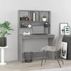 Vidaxl Schreibtisch mit Regalen, Sonoma Eiche Grau, 102X45X148 Cm