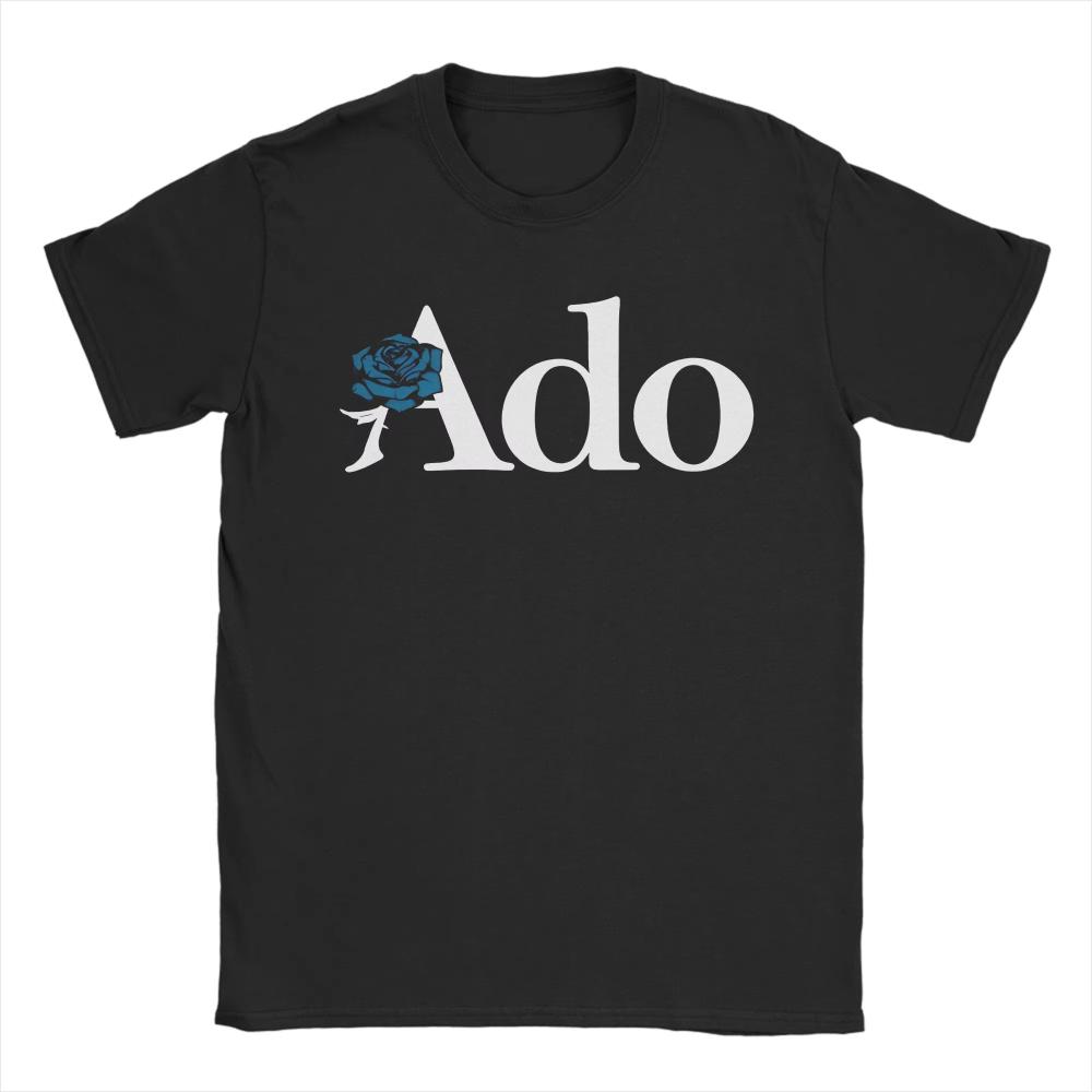 Ado WORLD TOUR  Hibana Cotton TShirt for Unisex Summer Aesthetic T Shirts O Neck Novelty Tee Shirt Oversized Printed Clothing S