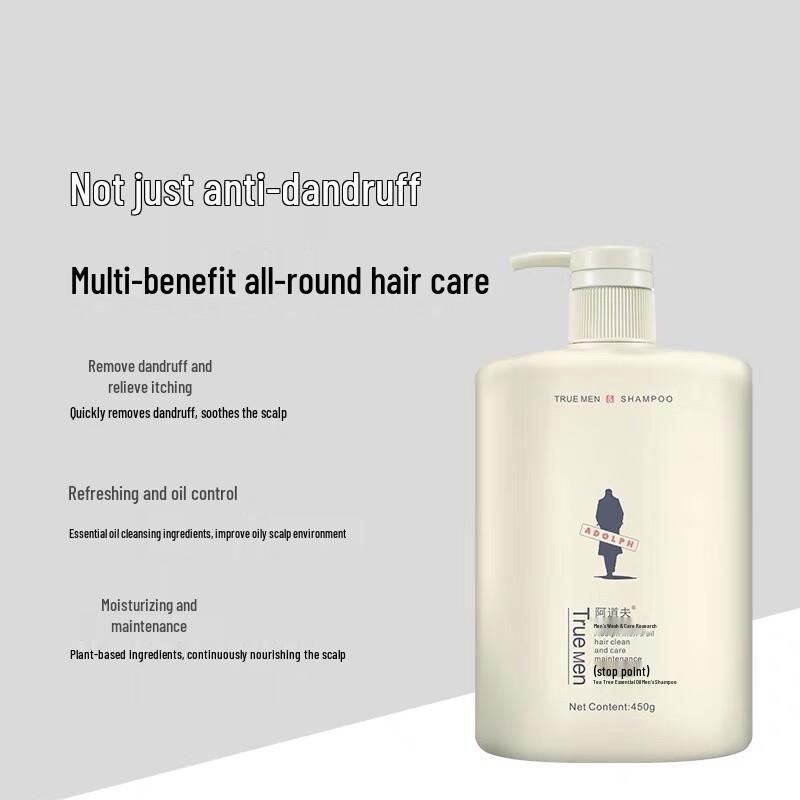 Adolph Men's Tea Tree Anti-Dandruff Shampoo