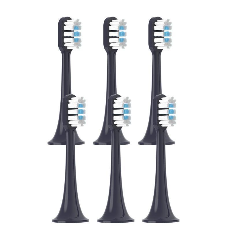 

6/8 шт. для XIAOMI MIJIA T300/500 сменные насадки звуковая электрическая зубная щетка вакуумная DuPont мягкая щетина подходящие насадки