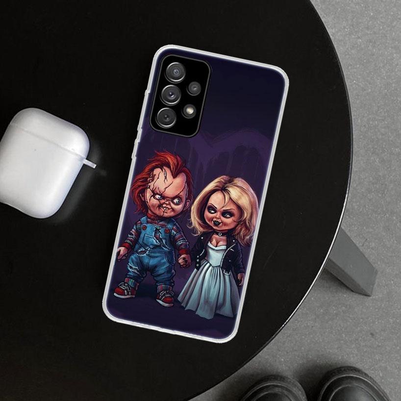 Chucky Doll Horror Movie Phone Case Cover for Samsung Galaxy A12 A22 A32 A52 A72 A02S A51 A50S A31 A20S A10S Note 20 Ultra 10 Pl