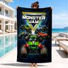 Jam Adventure Strandtuch, Superweiche Mikrofaser, Perfektes Geschenk für Sie/Ihn, Geburtstag, für Pool, Strand, Reisen, Dekoration Strandparty