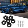 Bolt, M8 Fender Washer-Qiilu6pcs Car Bike Fender Bumper License Plate Frame Engine Cover Washer/Bolt Kit (Black)