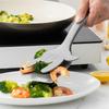 Steak Frying Spatula Clip Kitchen 2-in-1 Frying Spatula Food Clip Household Toast Omelette Clip Flip Spatula