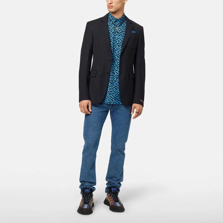 VERSACE VERSACE Shirt Men's Blue 1003922-1A02796-5V100