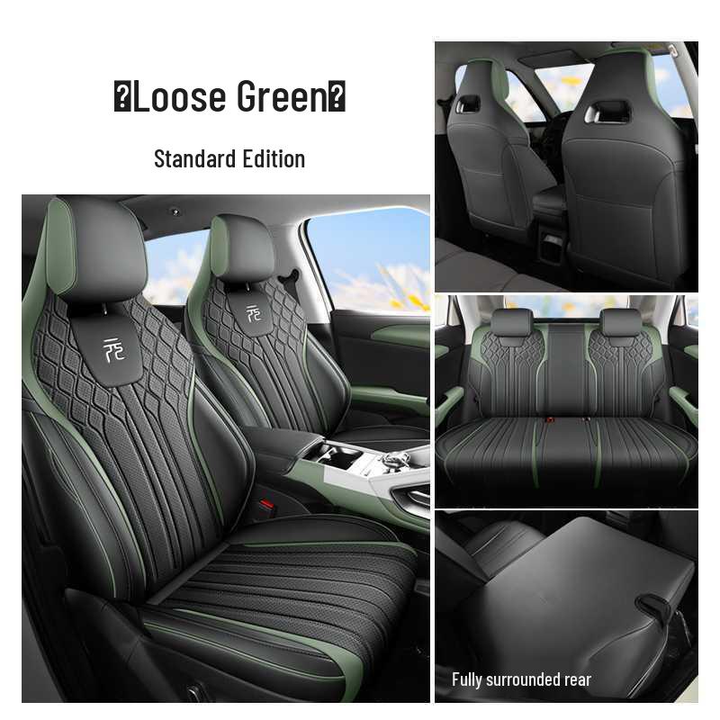 BYD Yuan UP Leather Car Seat Cushion - All-Season Universal Full Surround Cover