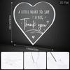 2D Flat, Gifts for Family Friends Wife Husband Acrylic Decoration Sign, Suitable for Wall Decoration, Porch, Room, Villa, Accents Home, Hallway, or Wo