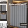 Aluminum Alloy Shower Partition with Curtain