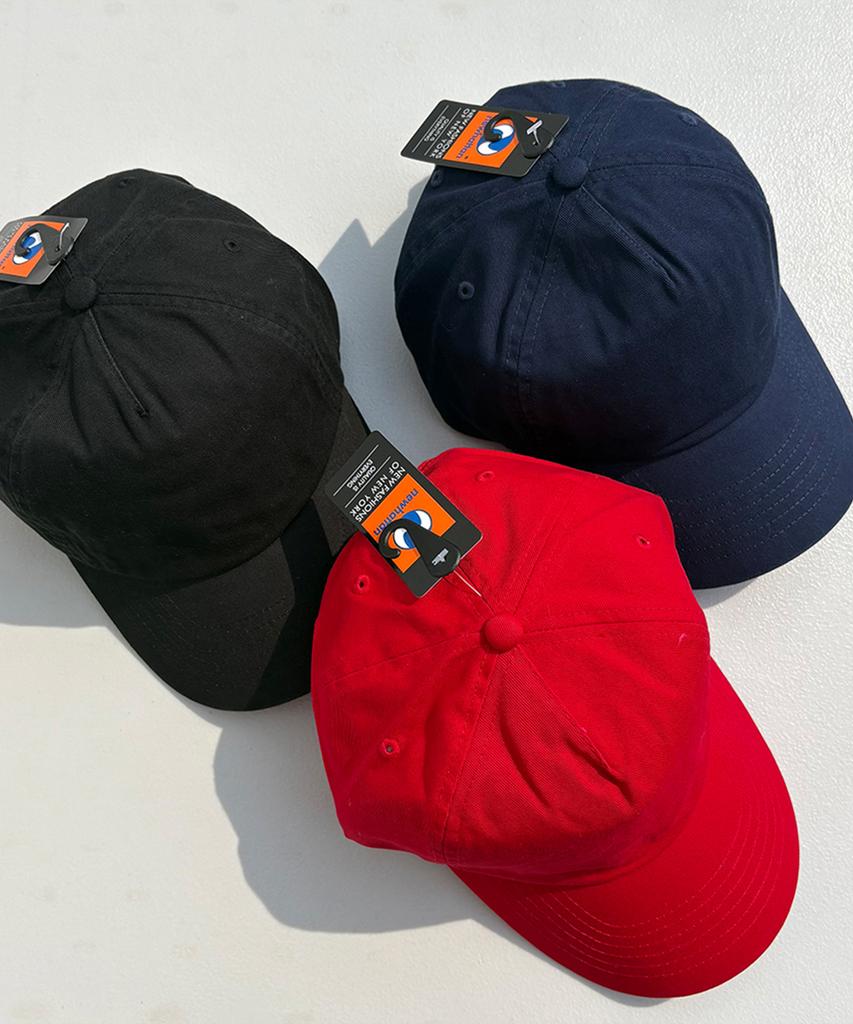 Nyuhaeteun Washed 5-Panel Ball Cap (Navy)