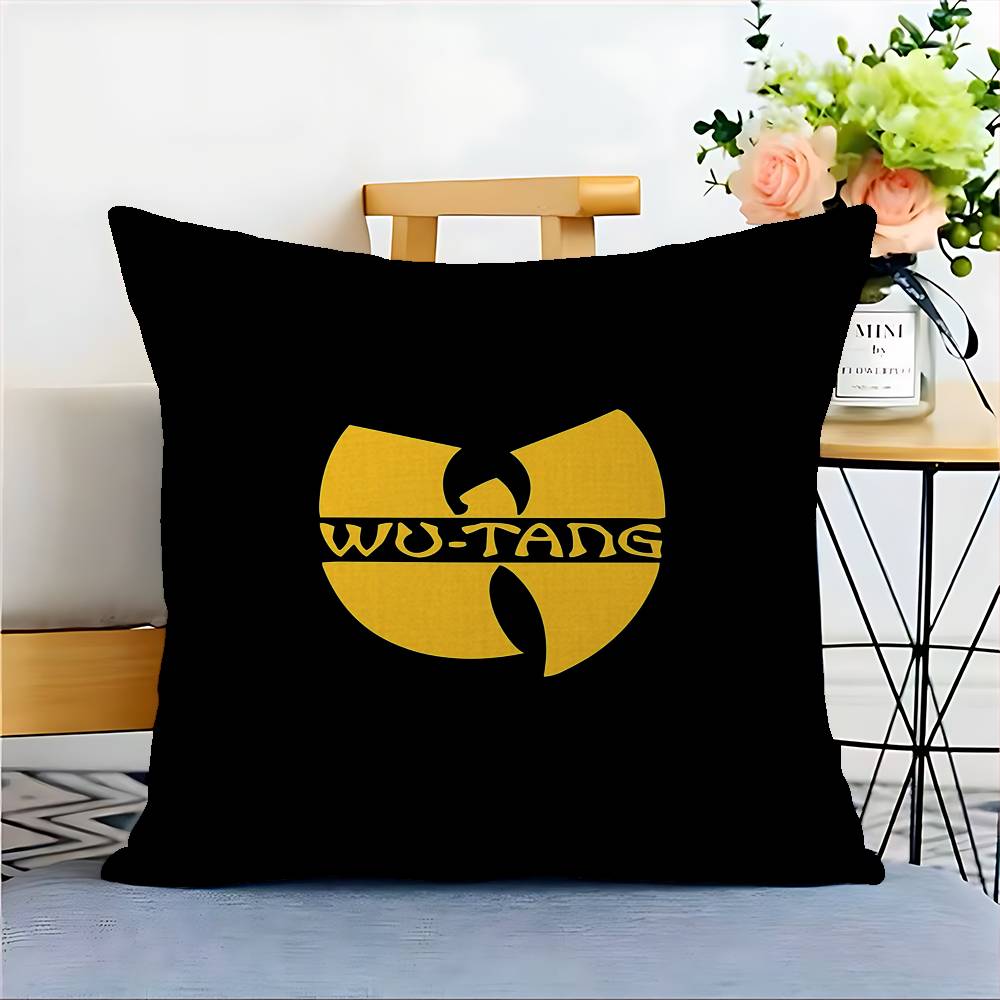WU-T--TANGs CLANs Band Cushion Cover Pillowcase Upholstery Sofa Throw Pillow Home Decor Pillowcas