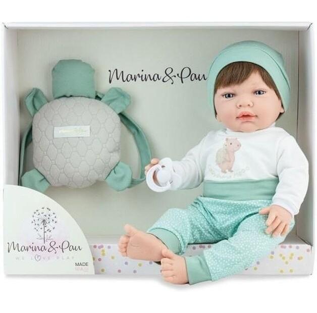 Кукла Marina&Pau Испанская Sweet Baby Капибара с рюкзачком