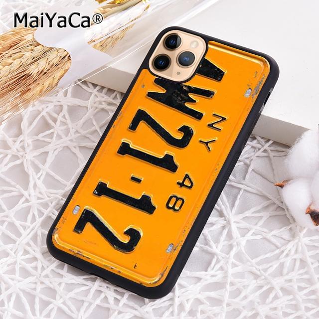 USA LICENSE NUMBER PLATES Phone Case For iPhone 17 Air 16 16e 15 14 Plus 11 12 13 Pro Max Shell Cover Coque