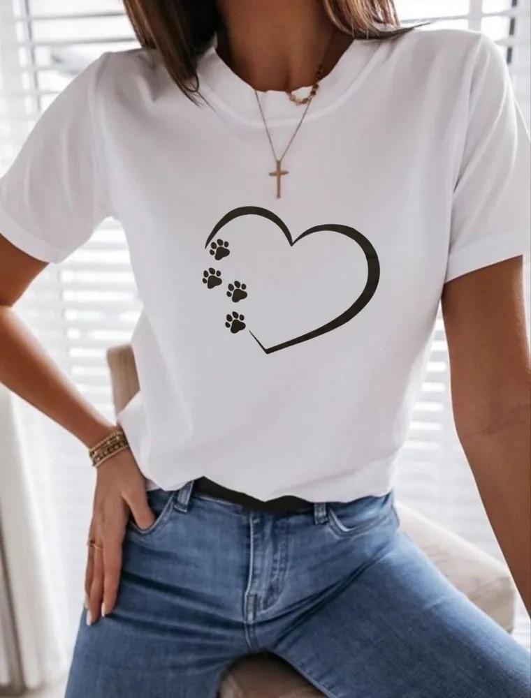 

Женский повседневный модный принт с длинным рукавом и воротником-лацканами, удобный пуловер XXXL белый