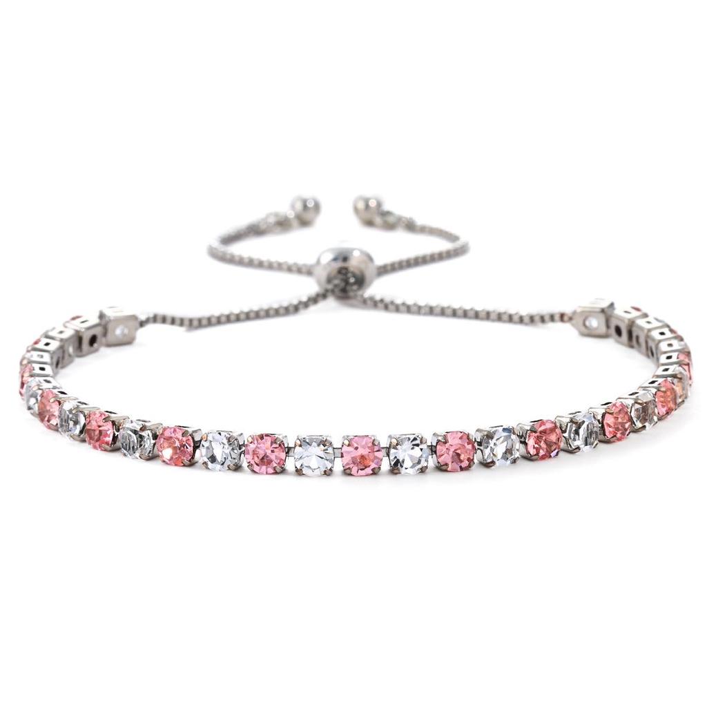 Women's High-End Zircon Crystal Bracelet - Elegant Fashion Accessory
