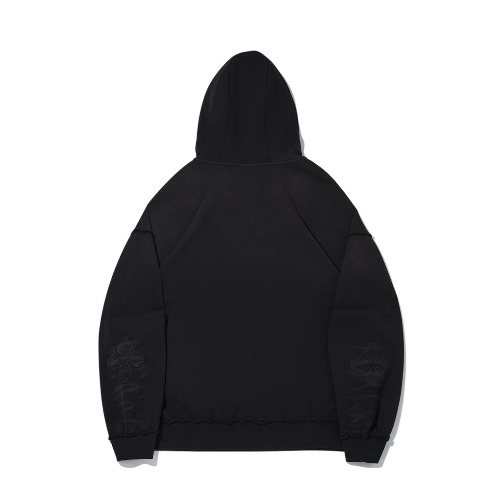 Li Ning Trend Sports Series Solid Color Casual Hoodie Men hoodies AWDW187-3