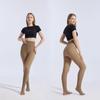 Damen High-Waist Nahtlose Bodystocking Strumpfhose Mit Formgebendem Effekt Blickdicht Transparent Leggings Winter