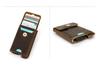 Porte-cartes anti-vol en cuir Angel Noir RFID - Style Européen Américain