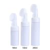 Soap Mousses Liquid Froth Pump Spray Bottle Refillable Bottles Foaming Bottle With Cleansing Brush