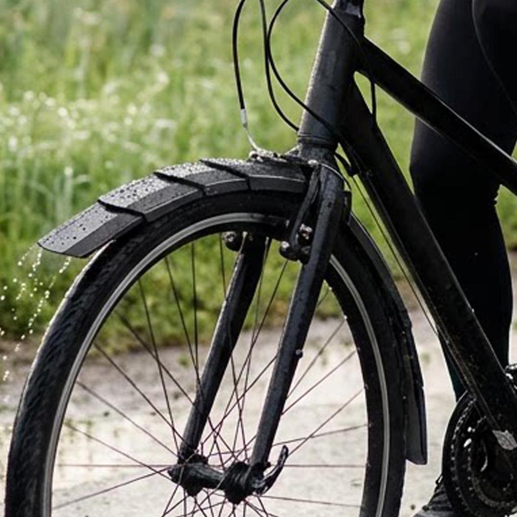Universal Bike Mudguard Set Adjustable Front Rear Full Coverage Fenders for MTB Road Bike Wheels Splash Guard Rain Protection