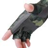 UV Protection Half Finger Fishing Gloves, Anti-Slip Breathable Outdoor Sports Gloves