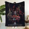 Movie H-Hereditary Throw  Flannel Throw Blanket,Bed Home Office Nap Blanket Travel,Camping,Picnic Blanket Soft Decor